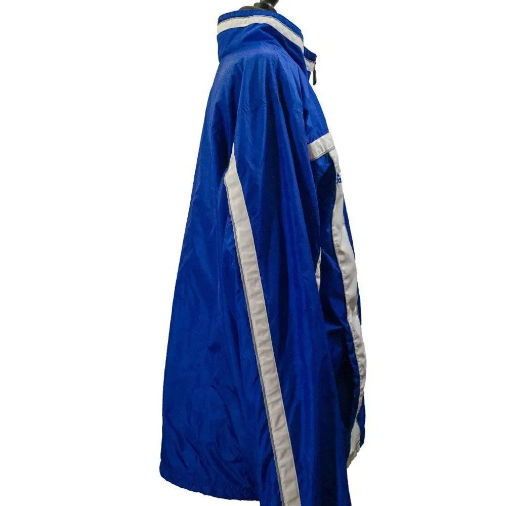 Retro Adidas Medium Blue Windbreaker
